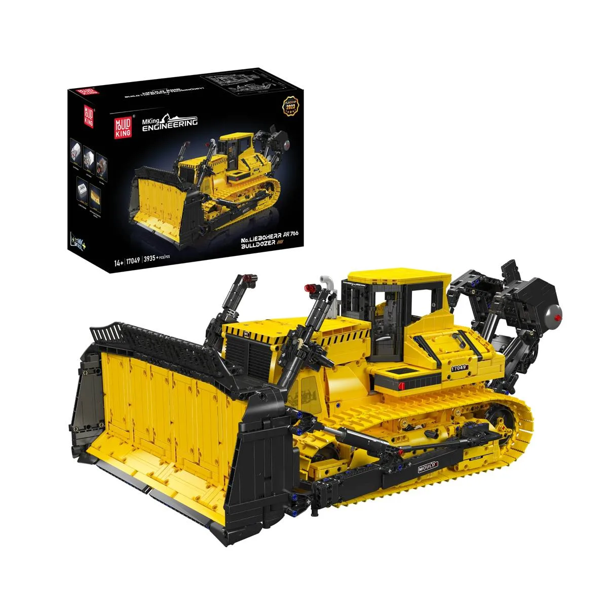 Mould King Bulldozer PR766 (MOU-17049S) - prix | Brick Broker