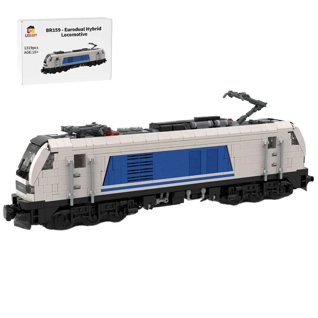 LesDiy Locomotive hybride BR 159 - Eurodual (LESDIY-3364666) - prix | Brick Broker