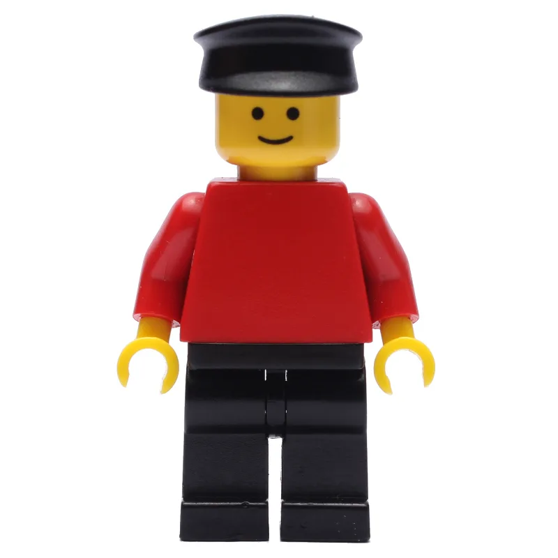 Man - Red Torso, Black Legs, Black Hat — dans quels sets LEGO ? (fig-005123) | Brick Broker