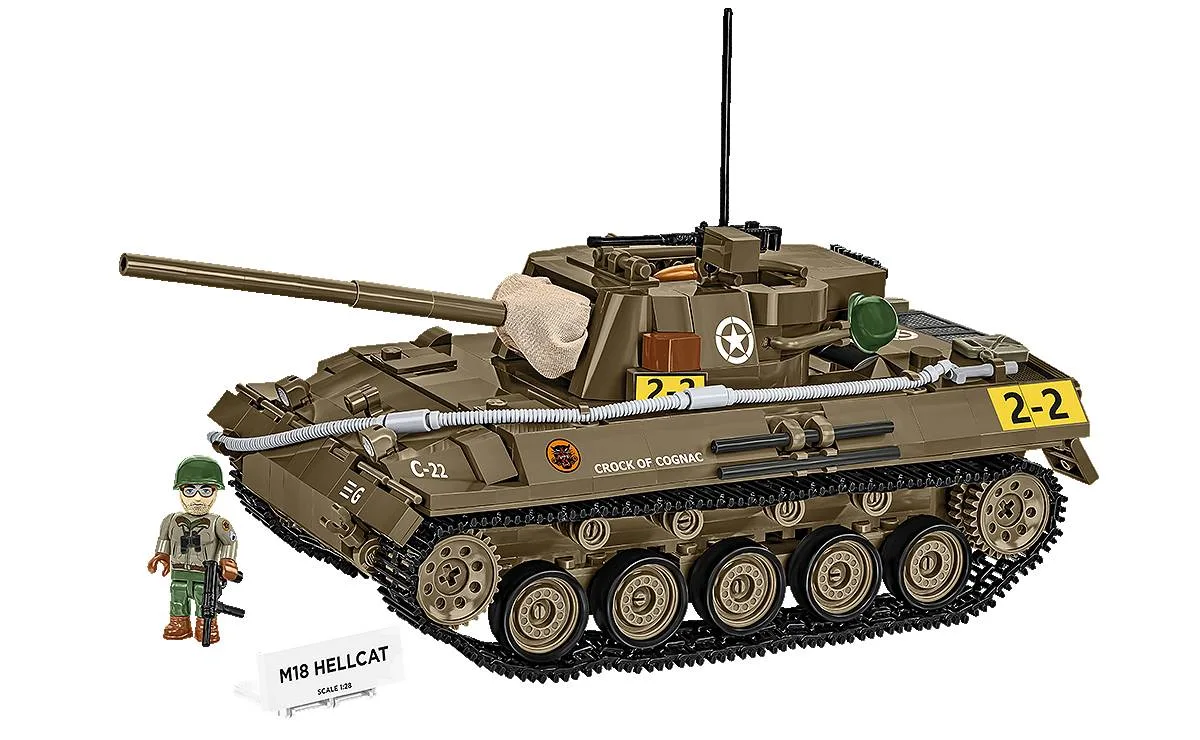 COBI Collection Historique Seconde Guerre Mondiale M18 Hellcat (COBI-2679) - prix | Brick Broker