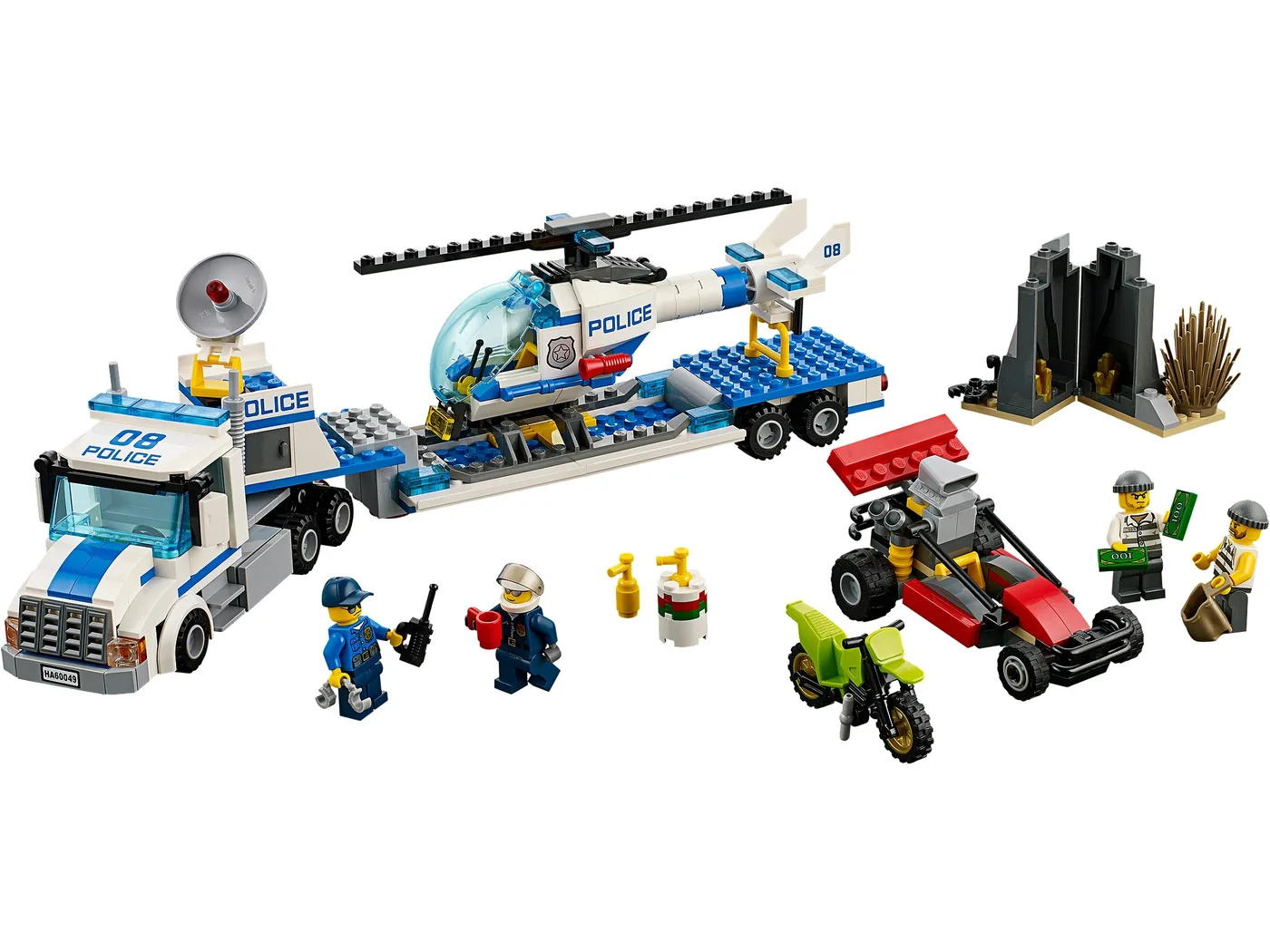 LEGO 60049 Transporteur d'hélicoptère - prix | Brick Broker