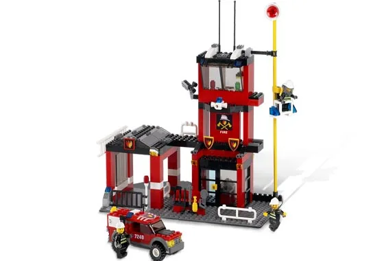 LEGO 7240 Caserne de pompiers - prix et où acheter | Brick Broker