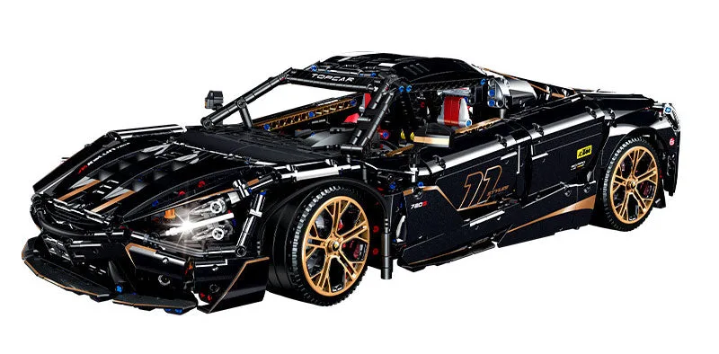 JIESTAR Supercar électrique galvanisée 1:8 (JS-10625) - prix | Brick Broker
