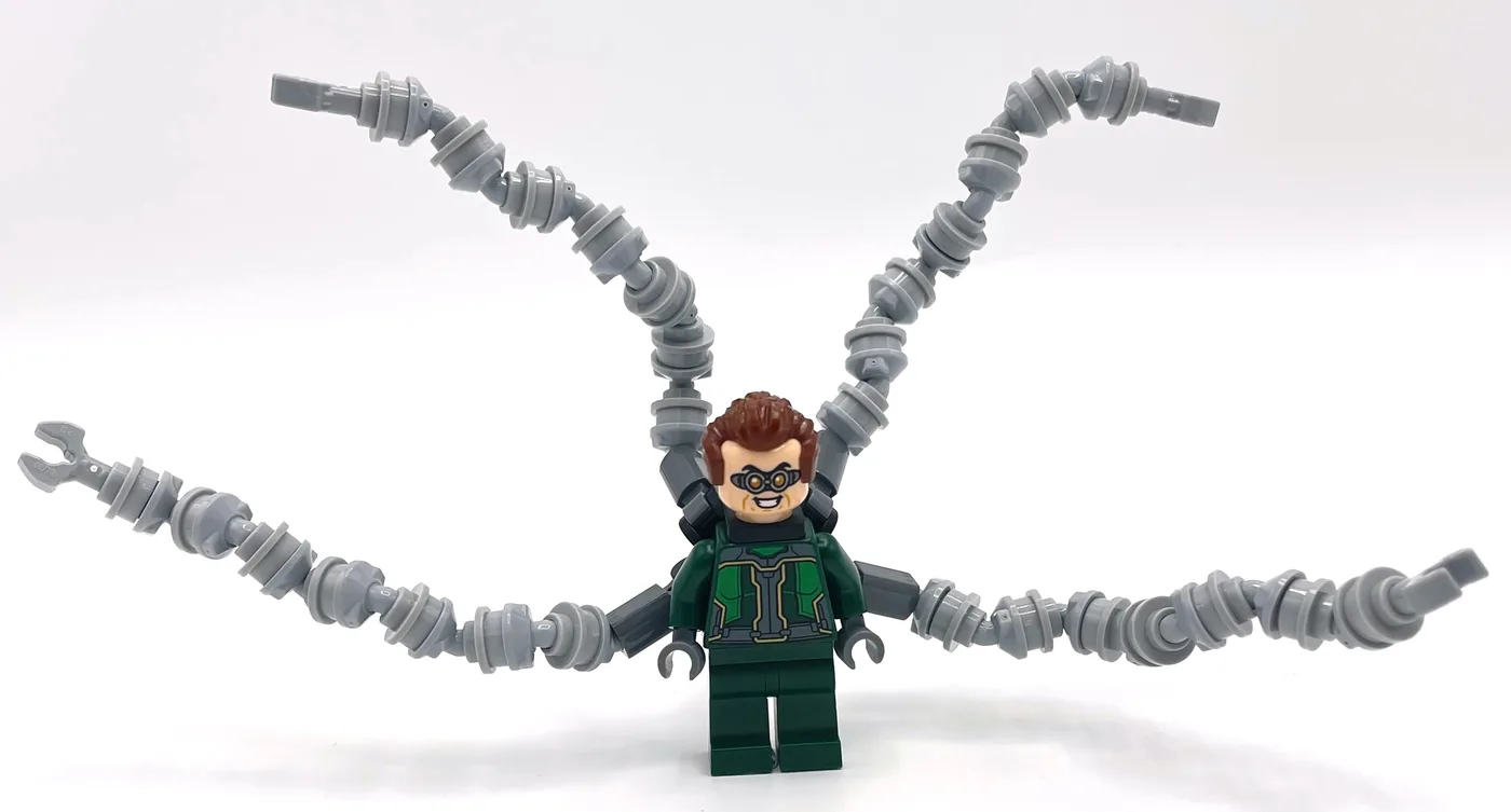Dr. Octopus / Doc Ock, Dark Green Outfit, Nec… — minifigurine LEGO | Brick Broker