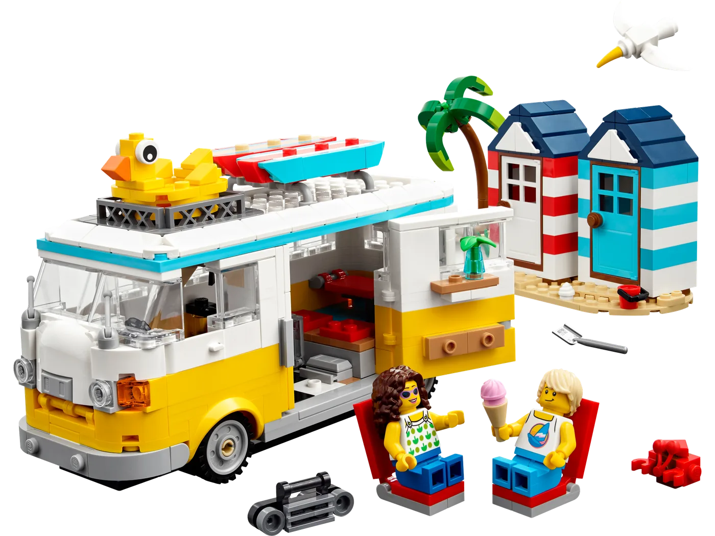 LEGO 31138 Van de camping-car de plage - prix | Brick Broker