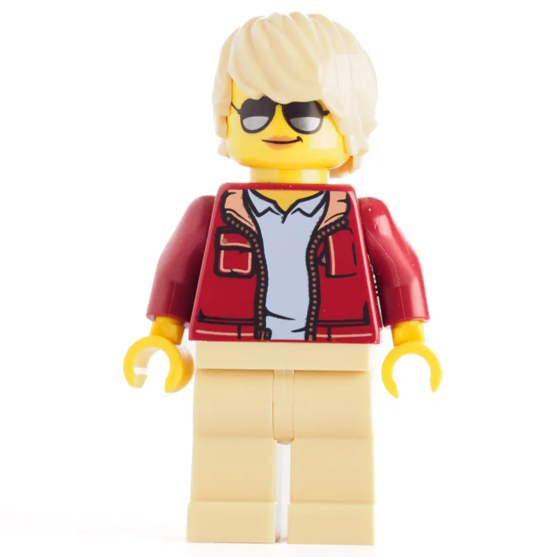 Dark Red Torso, Tan Legs, Tan Hair — dans quels sets LEGO ? (fig-008332) | Brick Broker