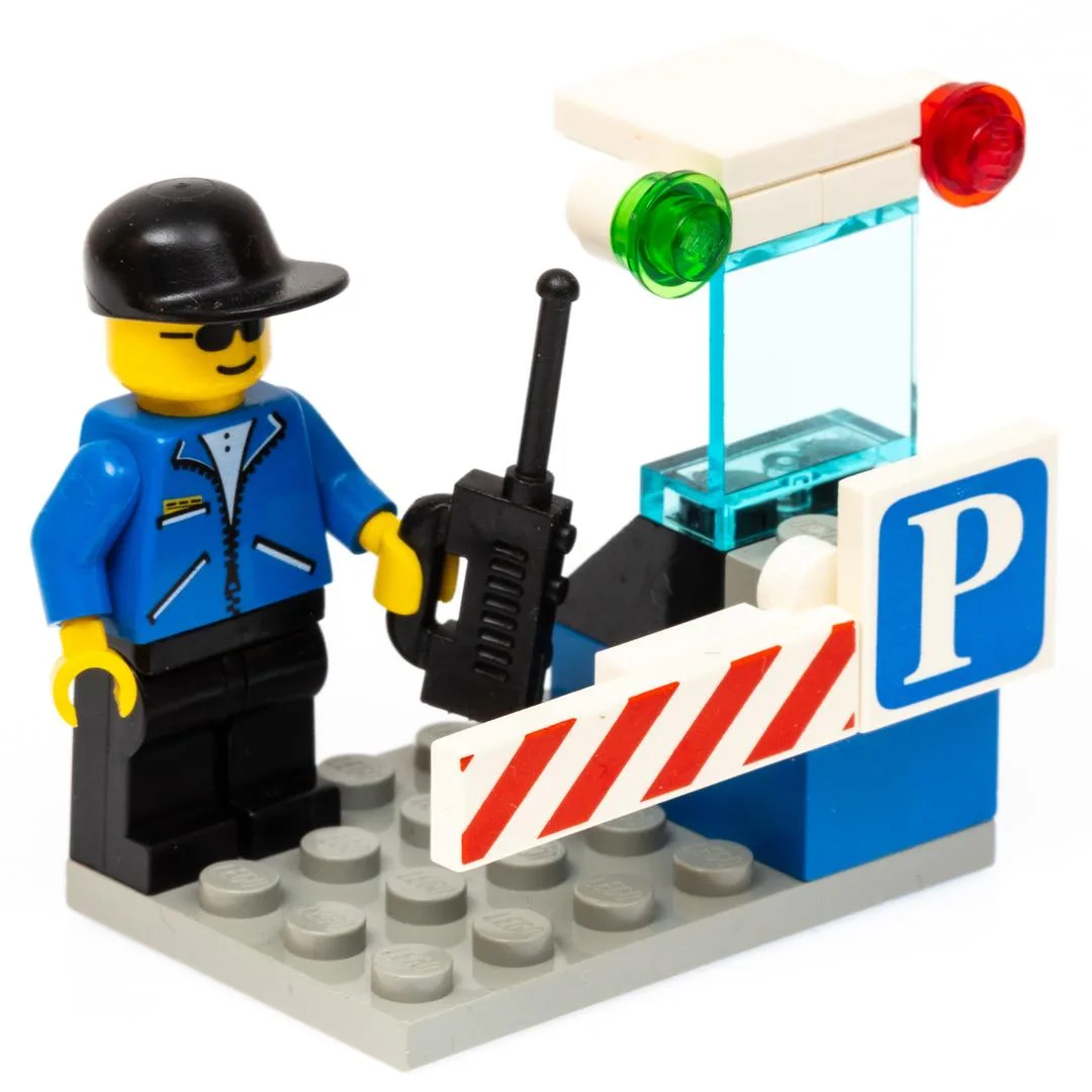 LEGO 2881 Gardien de barrière de parking - prix | Brick Broker
