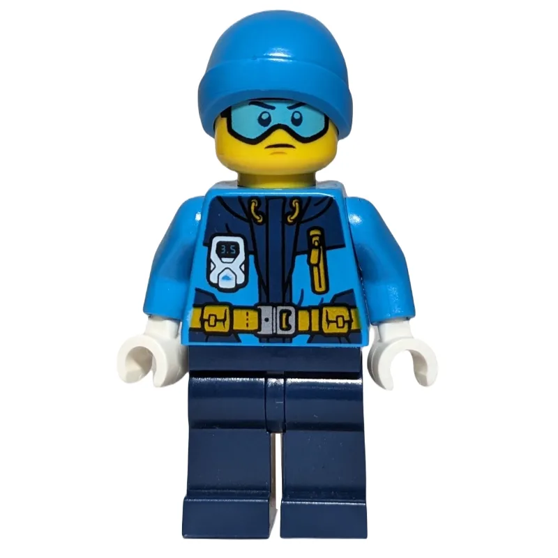 Arctic Explorer, Beanie Hat, Printed Goggles — minifigurine LEGO | Brick Broker