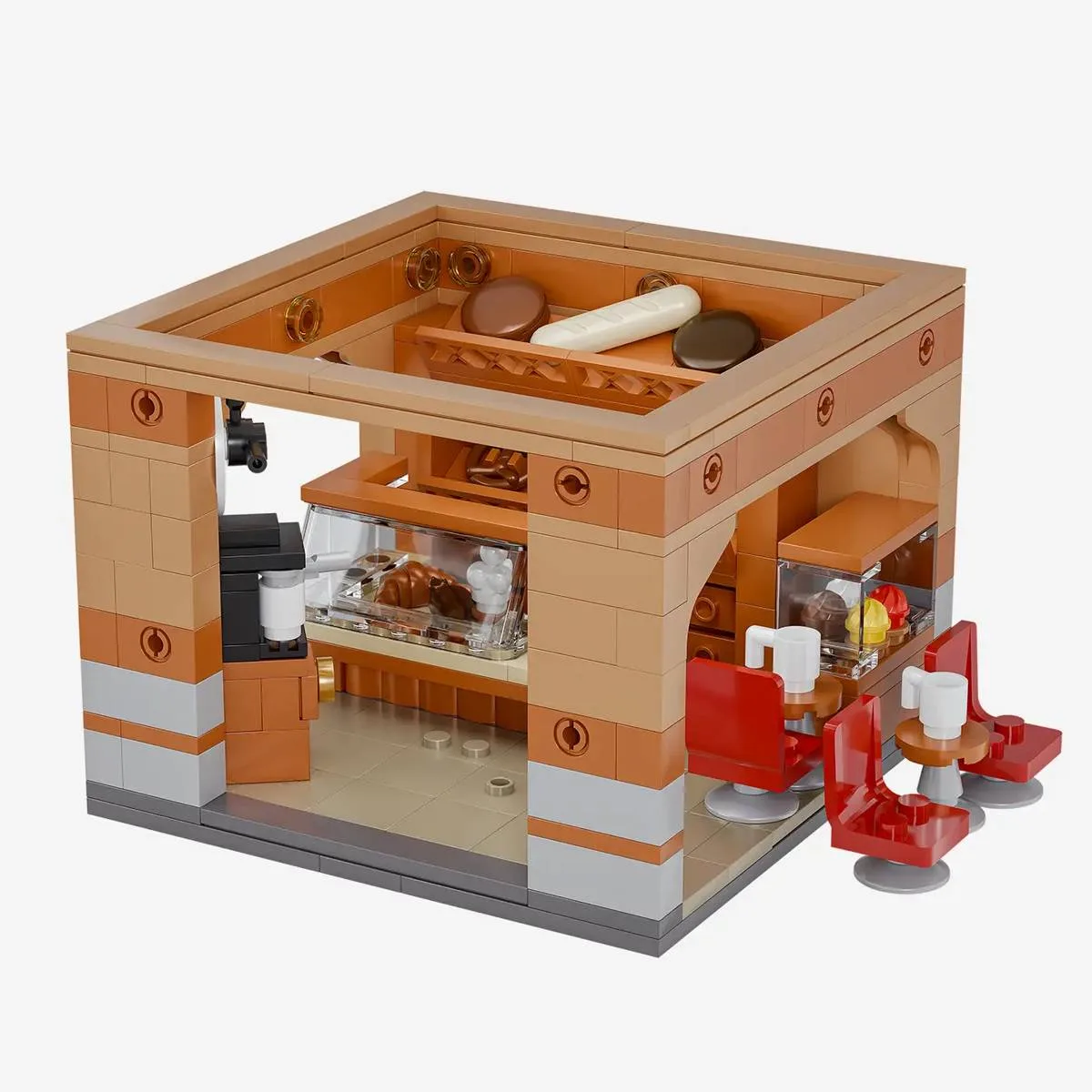 BlueBrixx Boulangerie de la gare principale de Stuttgart (BB-108434) - prix | Brick Broker