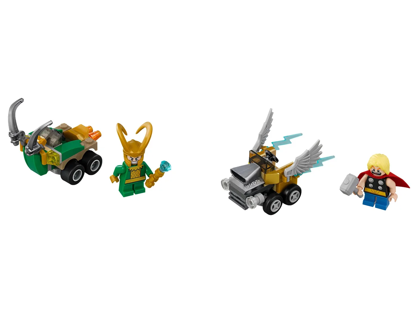 LEGO 76091 Mighty Micros : Thor vs. Loki - prix | Brick Broker