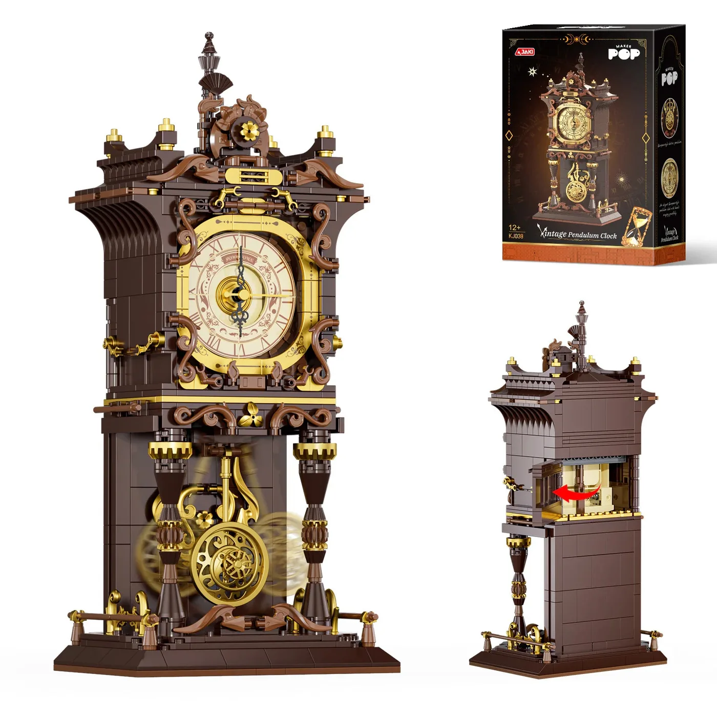 Jaki Horloge à pendule vintage (JAK-KJ038) - prix | Brick Broker