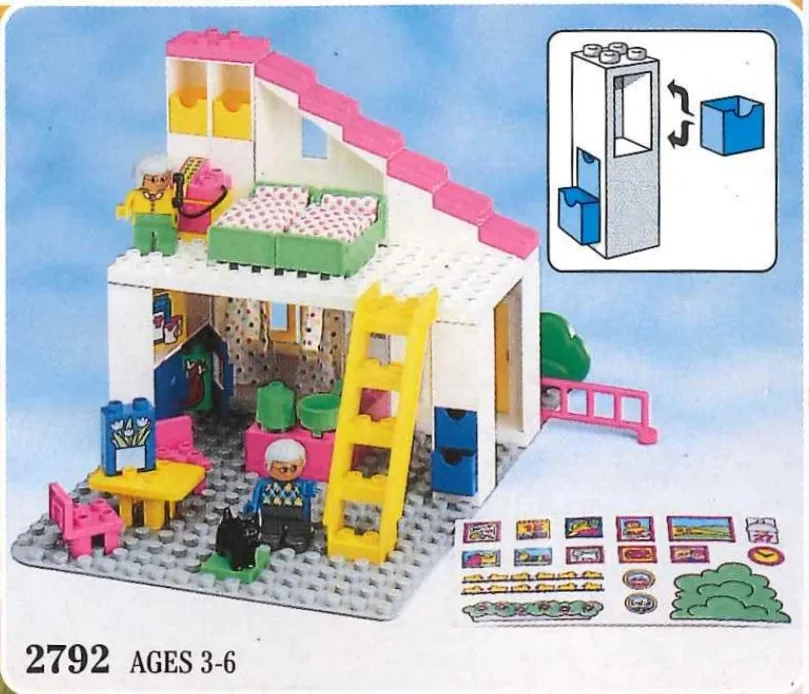 LEGO 2792 La Maison de Grand-mère - prix | Brick Broker