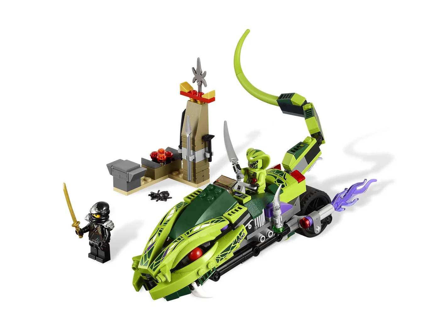 LEGO 9447 La Moto-crocs de Lasha - prix et où acheter | Brick Broker