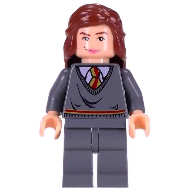Hermione Granger, Gryffindor Sweater, Mid-Len… — minifigurine LEGO | Brick Broker