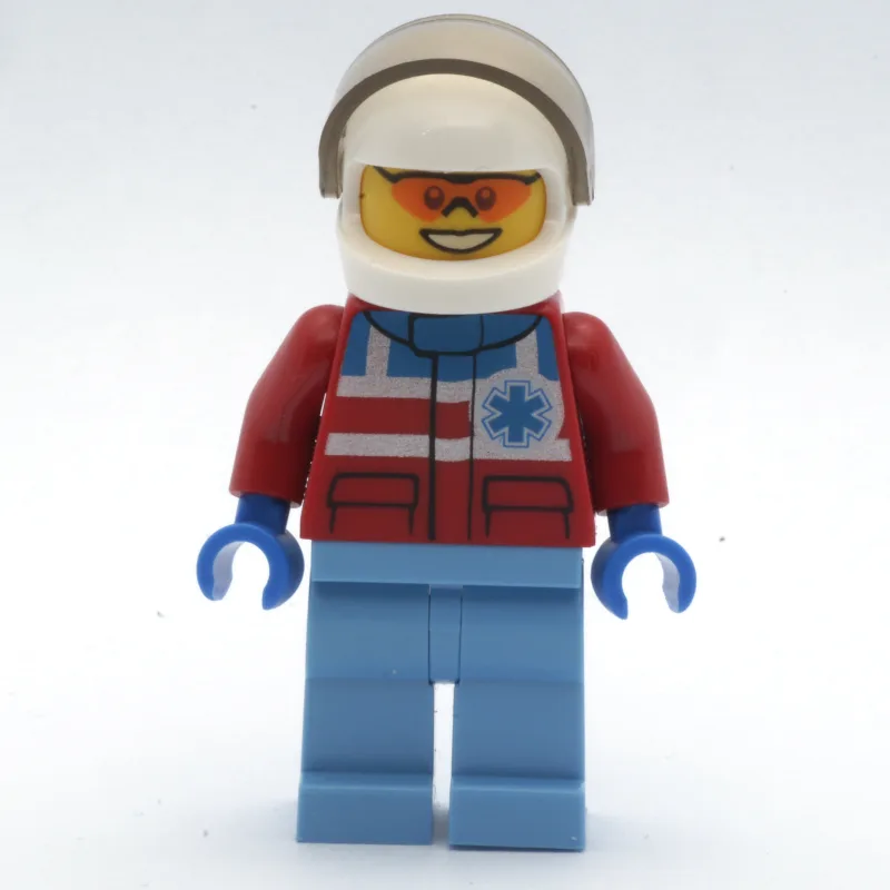 Paramedic, Red Jacket with Star of Life, Whit… — minifigurine LEGO | Brick Broker