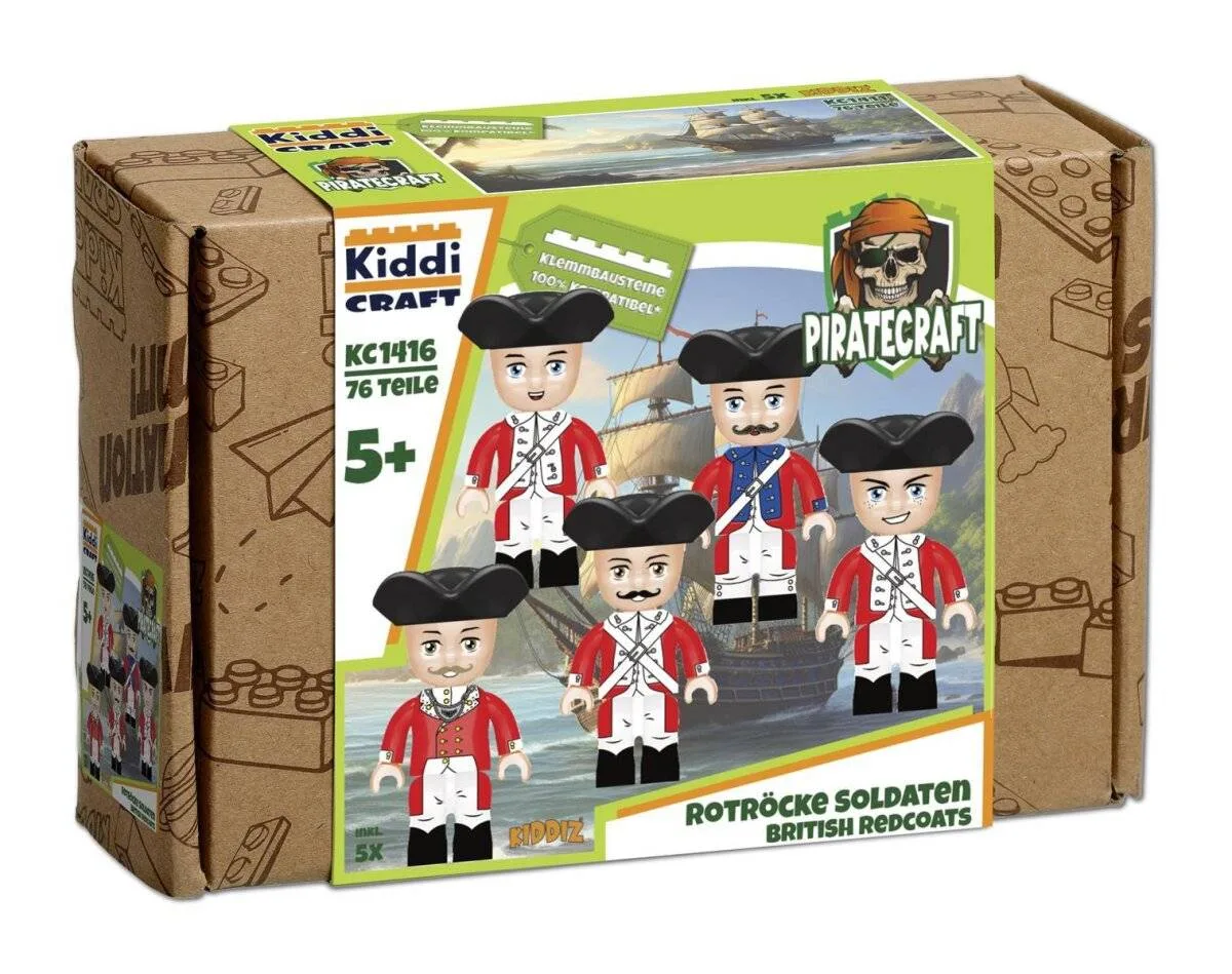 Kiddicraft Manteaux Rouges Britanniques (KID-KC1416) - prix | Brick Broker