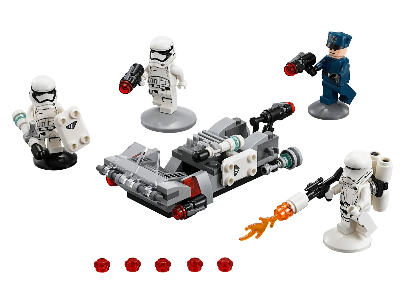 LEGO 75166 Pack de combat : Speeder de transport du Premier Ordre - prix | Brick Broker