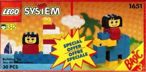 LEGO 1651 Ensemble de Construction de Base Format d'Essai - prix | Brick Broker