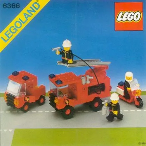 LEGO 6366 Équipe de secours incendie - prix | Brick Broker