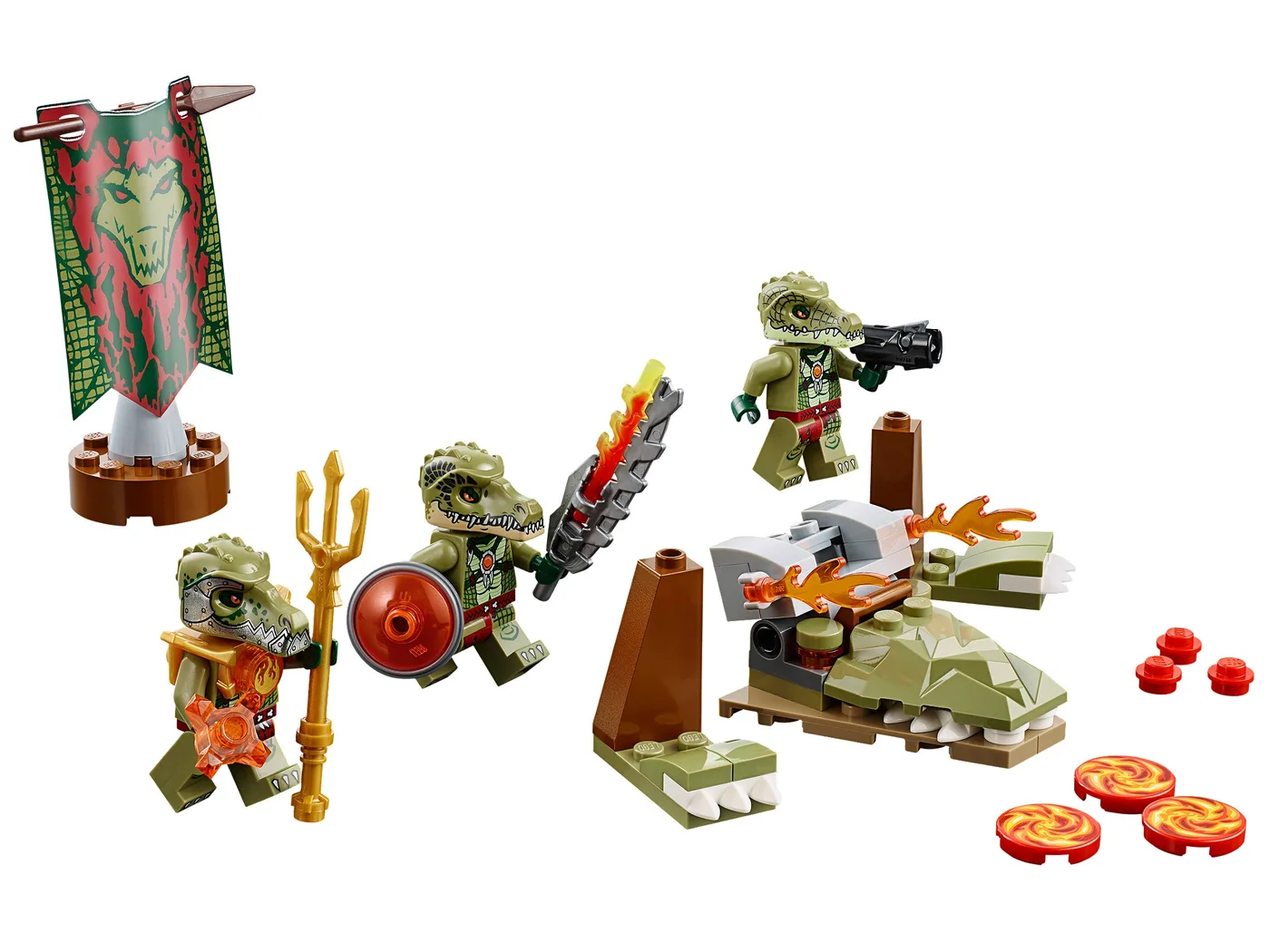 LEGO 70231 Pack Tribu Crocodile - prix et où acheter | Brick Broker