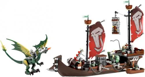 LEGO 7048 Navire de Guerre Troll - prix et où acheter | Brick Broker