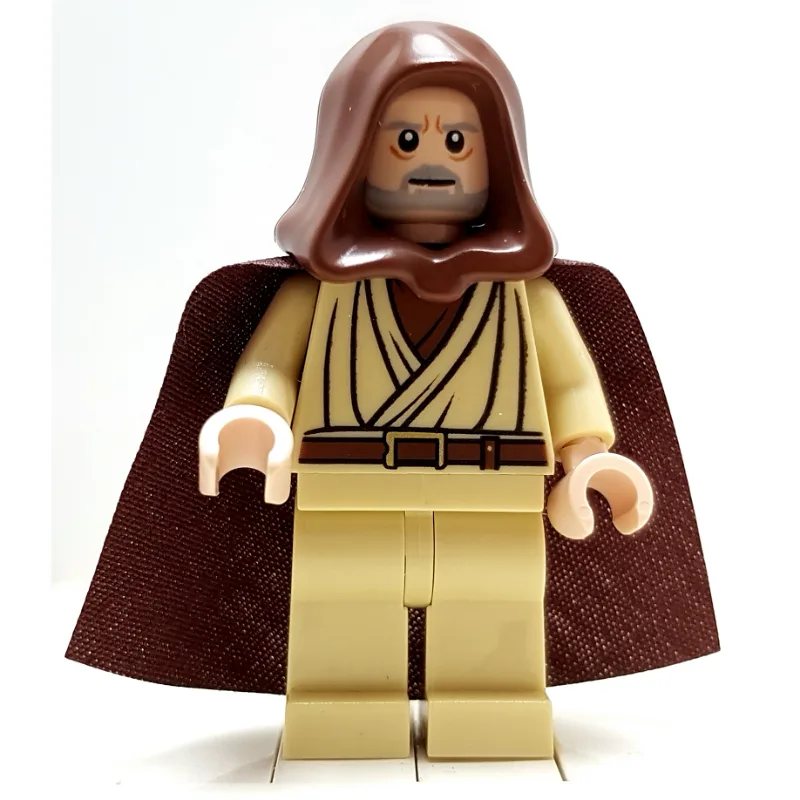 Obi-Wan Kenobi, Old, with Light Nougat Skin a… — minifigurine LEGO | Brick Broker