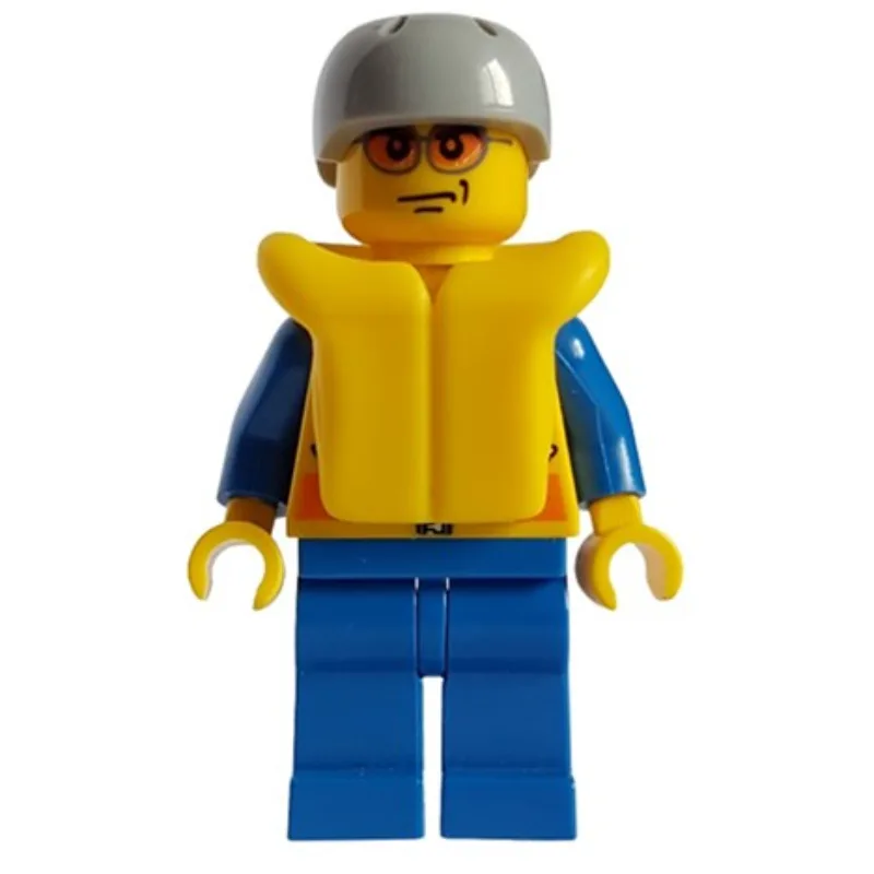 Coast Guard, Yellow Jacket with Zipper, Radio… — minifigurine LEGO | Brick Broker