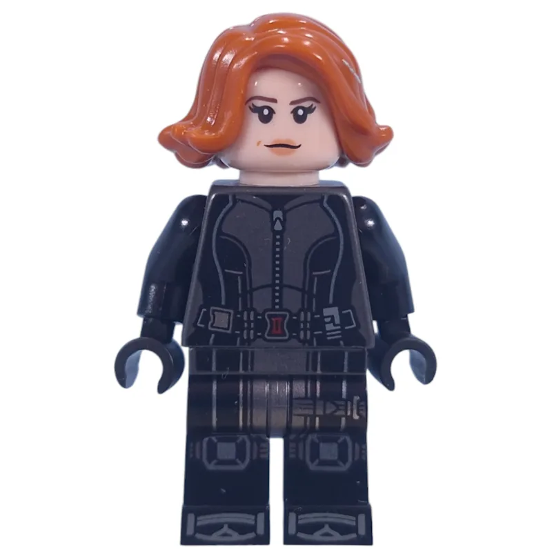 Black Widow, Pearl Dark Gray Jumpsuit, Medium… — minifigurine LEGO | Brick Broker