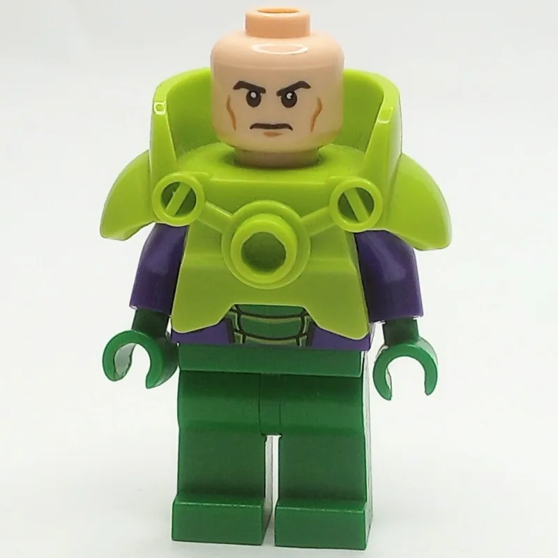 Lex Luthor with Green Legs and Shoulder Armor — minifigurine LEGO | Brick Broker