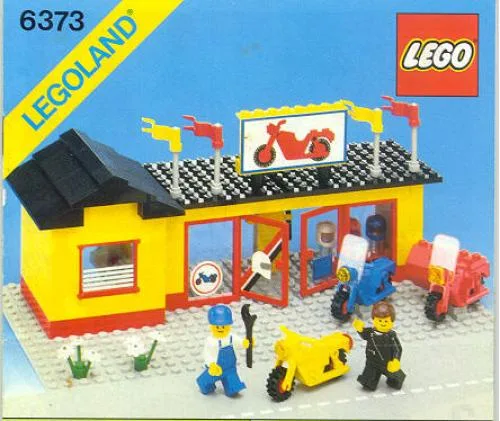 LEGO 6373 Magasin de motos - prix et où acheter | Brick Broker