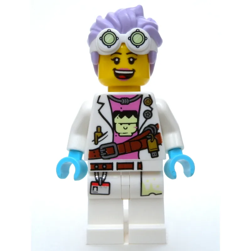 J.B. Watt, Lab Coat, Medium Lavender Hair wit… — minifigurine LEGO | Brick Broker