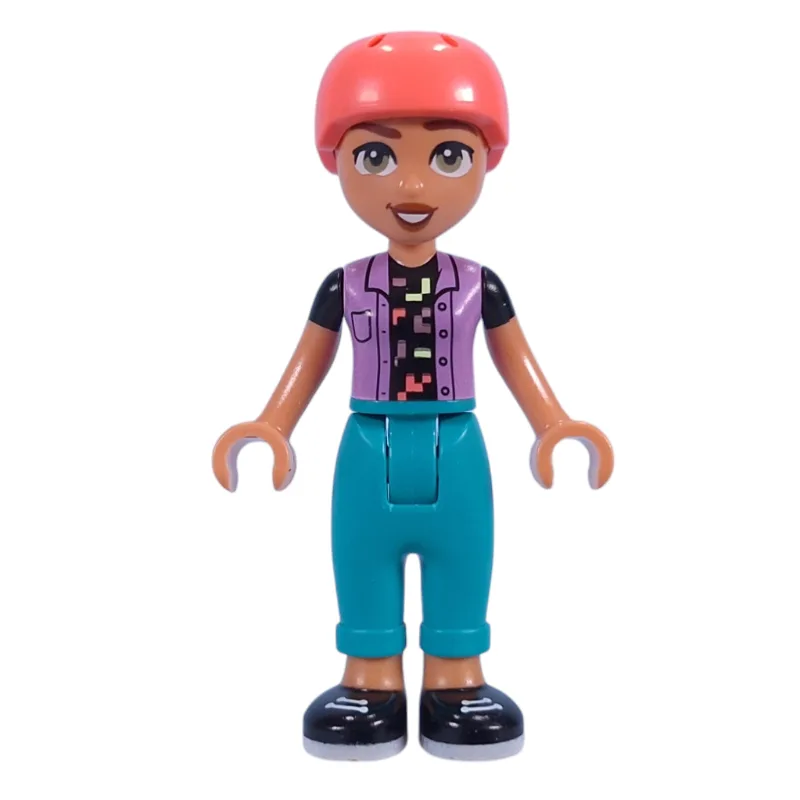 Nova - Lavender Top, Dark Turquoise Pants, He… — minifigurine LEGO | Brick Broker