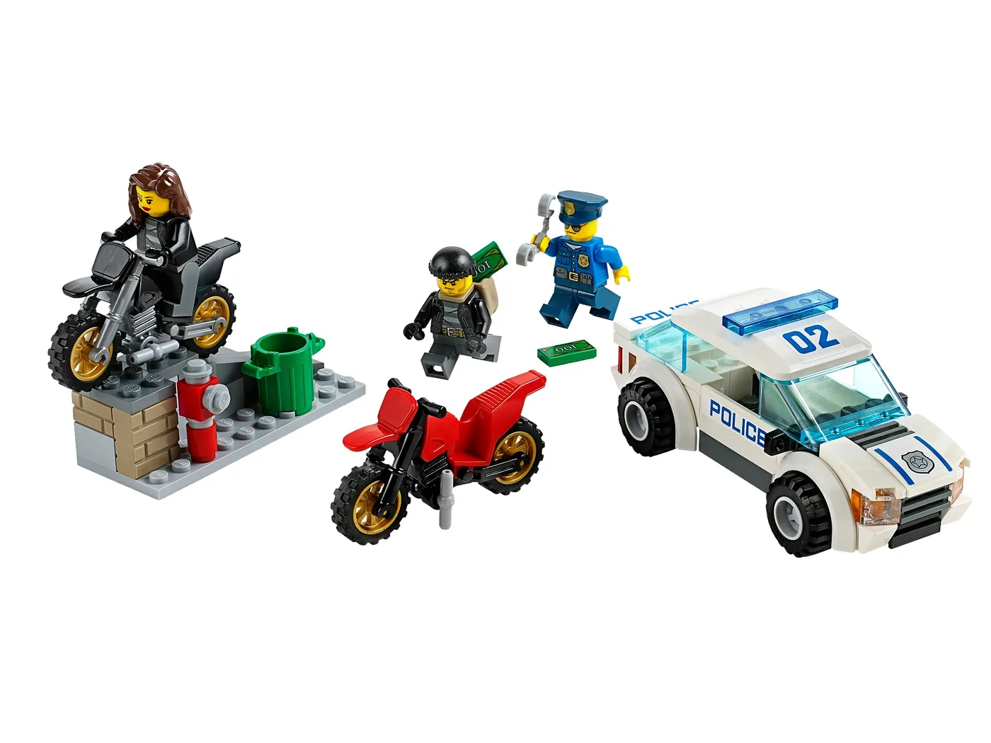 LEGO 60042 Poursuite policière à grande vitesse - prix | Brick Broker
