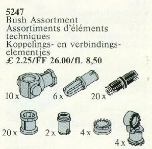 LEGO 5247 Articulations à bascule - prix | Brick Broker