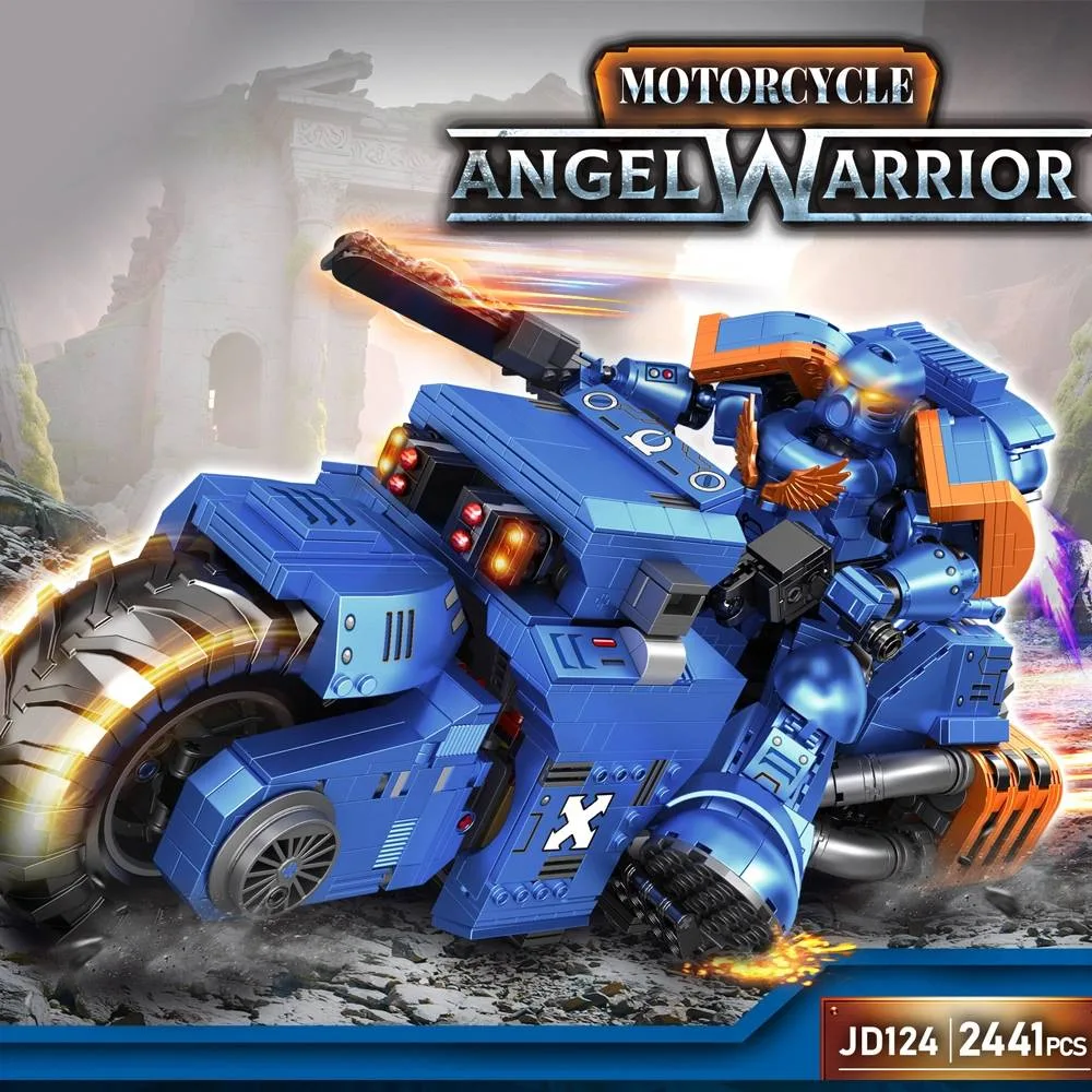 Small Angle Guerrier ange à moto (JD124) - prix | Brick Broker