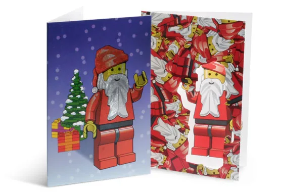 LEGO 852133 Cartes de Vœux Père Noël - prix | Brick Broker