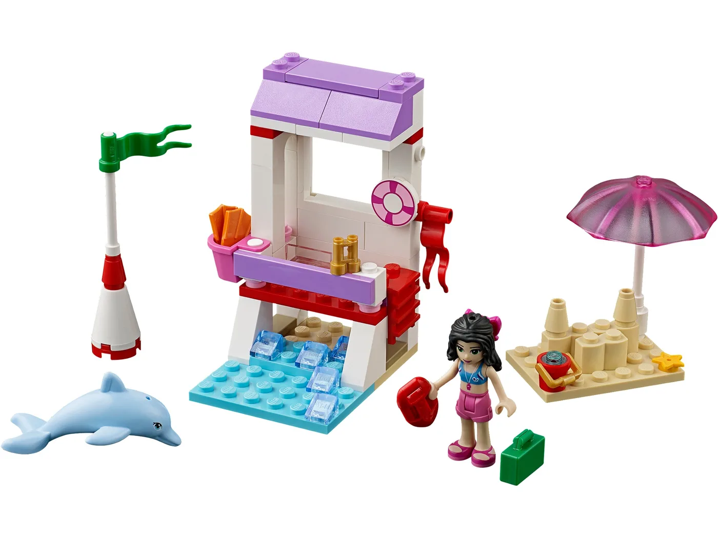 LEGO 41028 Le poste de sauvetage d'Emma - prix | Brick Broker