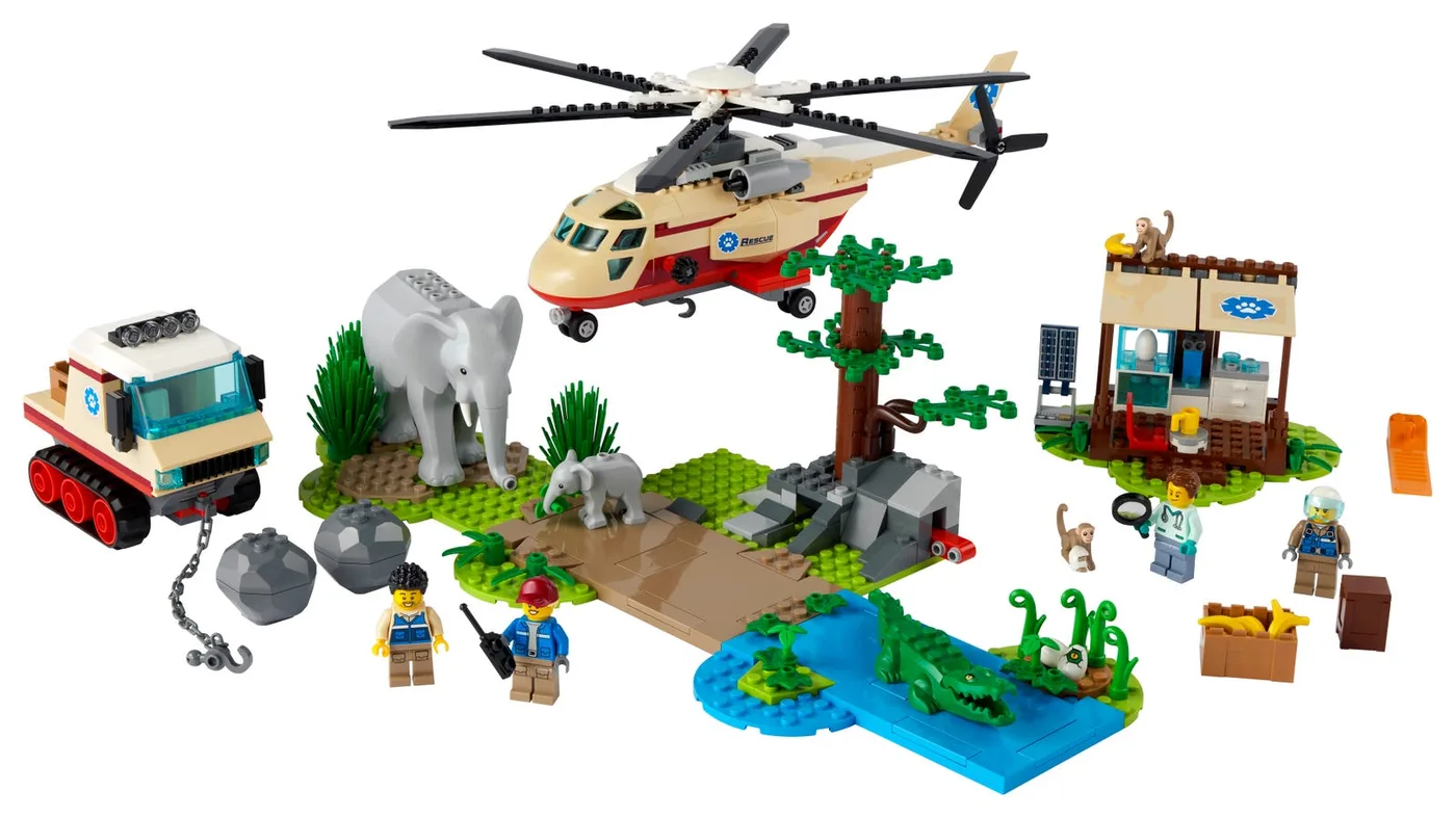 LEGO 60302 Opération de sauvetage de la faune - prix | Brick Broker