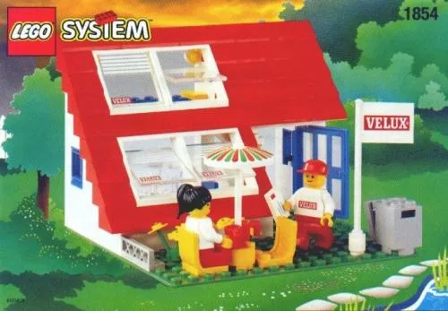 LEGO 1854 Maison avec lucarnes - prix et où acheter | Brick Broker