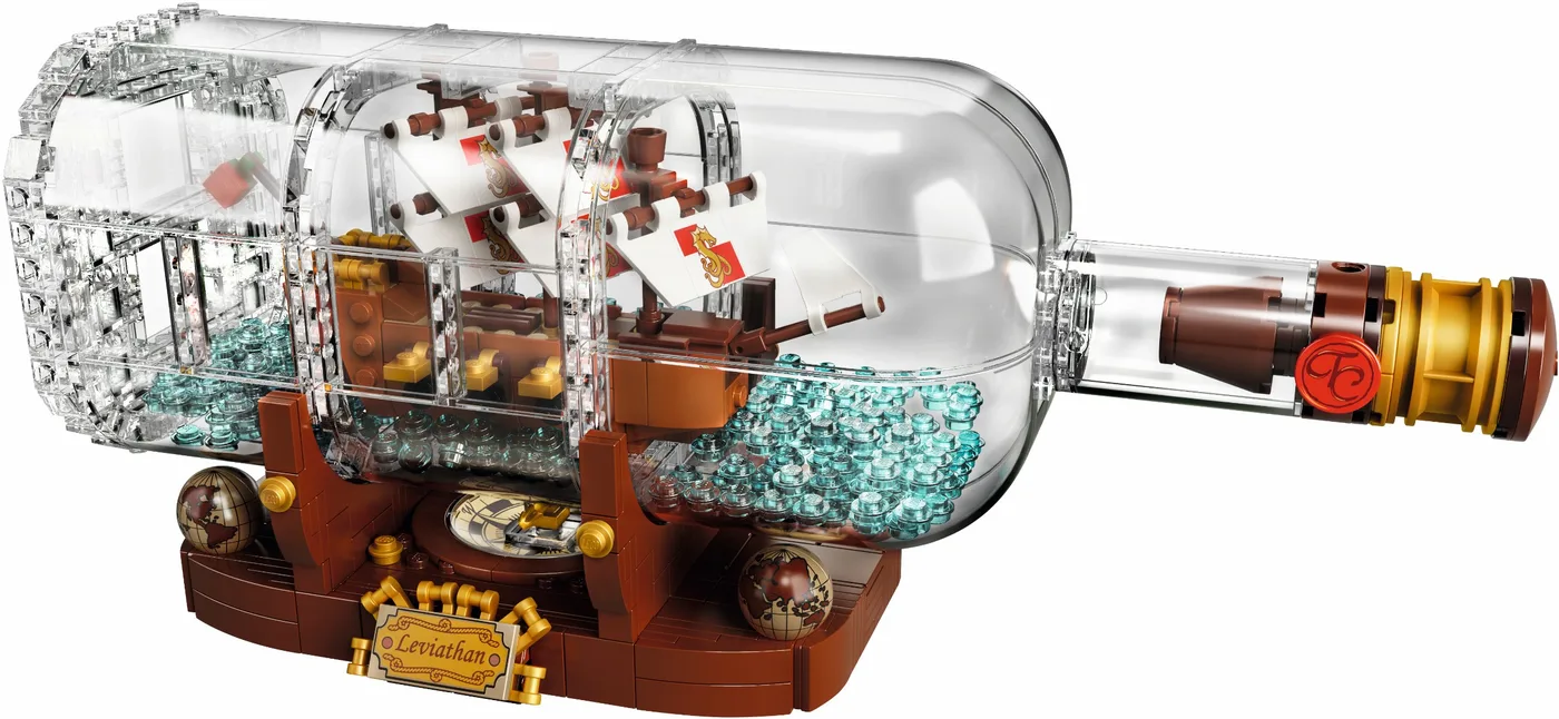 LEGO 21313 Bateau en Bouteille - prix et où acheter | Brick Broker