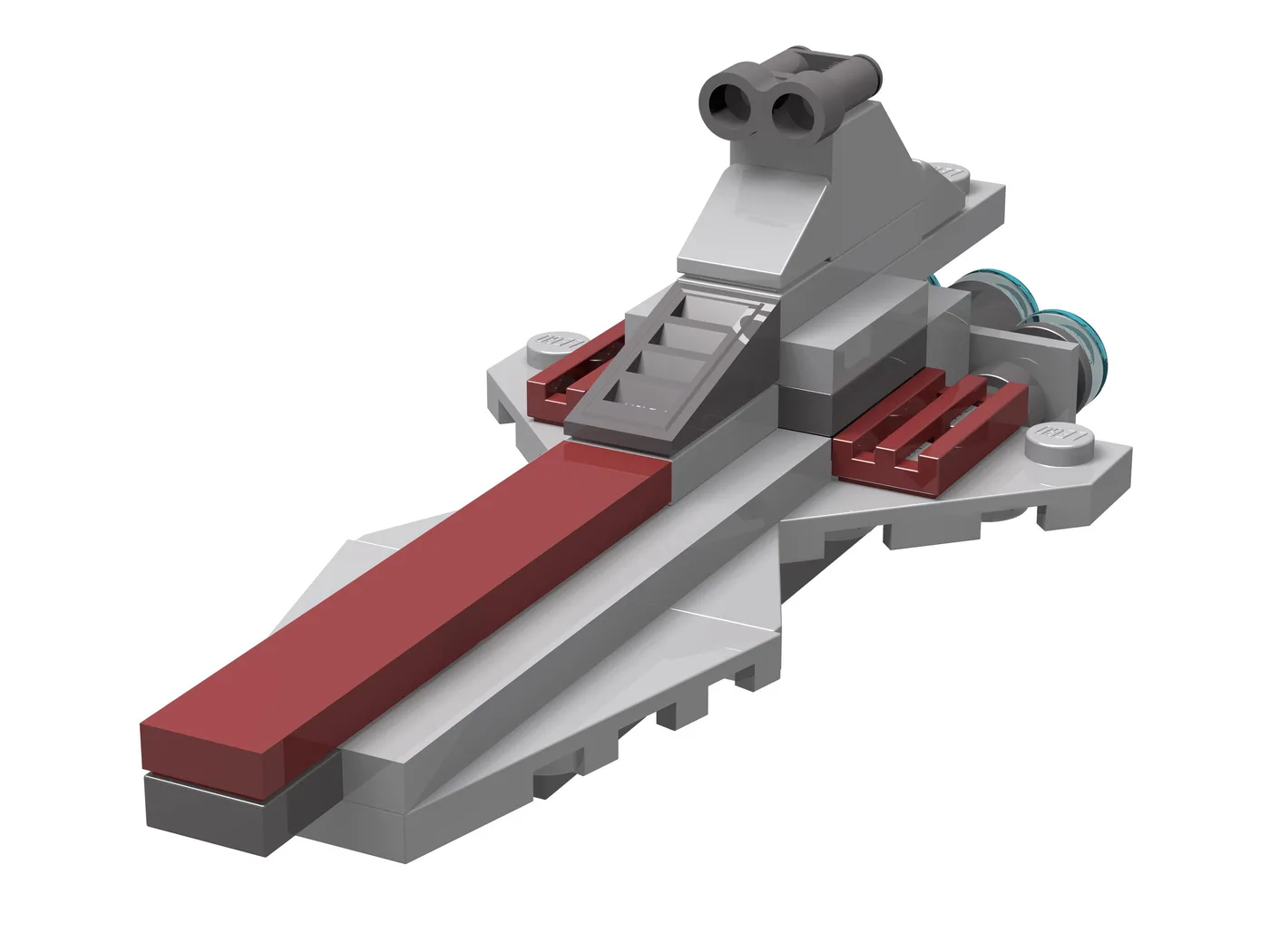 LEGO 30053 Croiseur d'attaque de la République - Mini - prix | Brick Broker