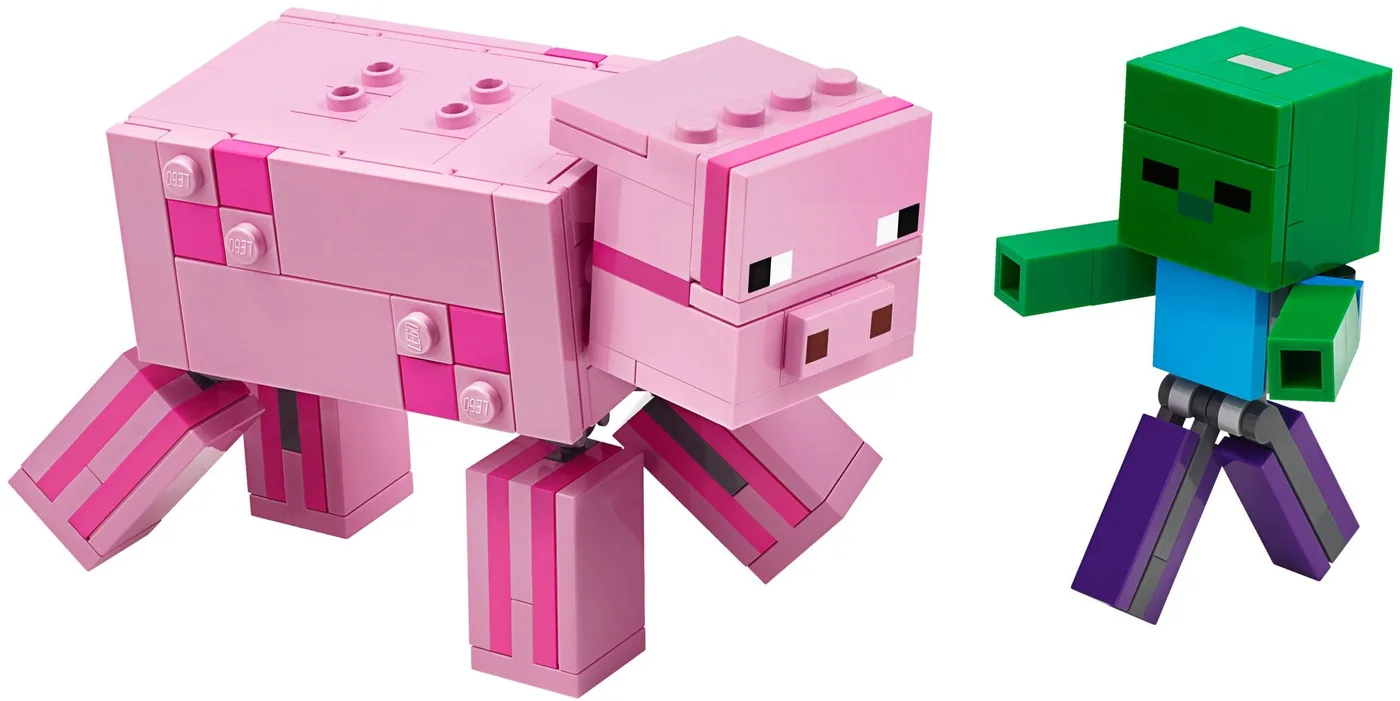 LEGO 21157 BigFig Cochon avec Bébé Zombie - prix | Brick Broker