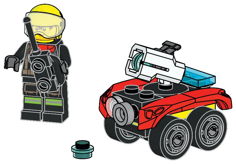 LEGO Pompier (L0002224-1) - prix et où acheter | Brick Broker