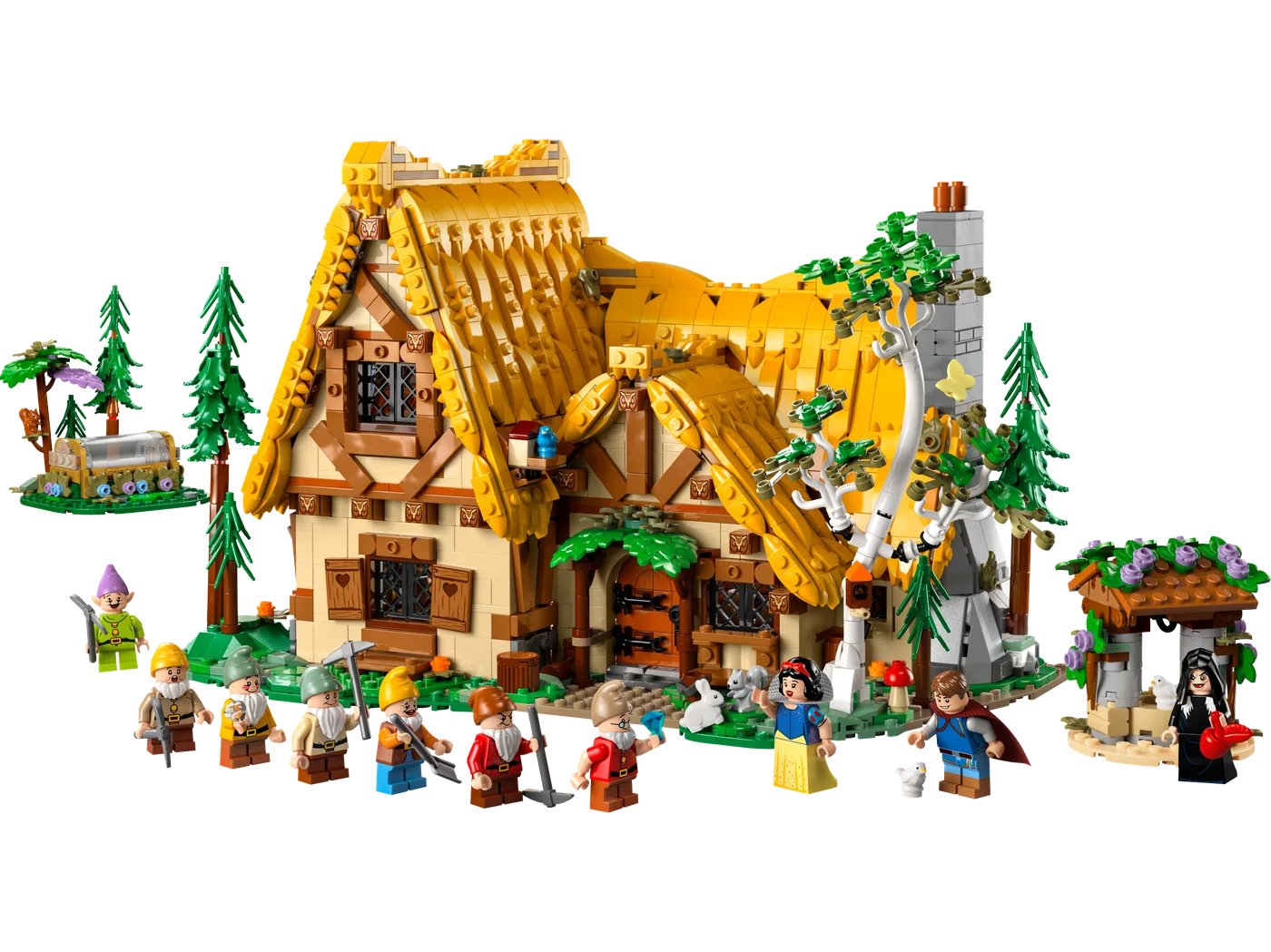 LEGO 43242 La chaumière de Blanche-Neige et des Sept Nains - prix | Brick Broker