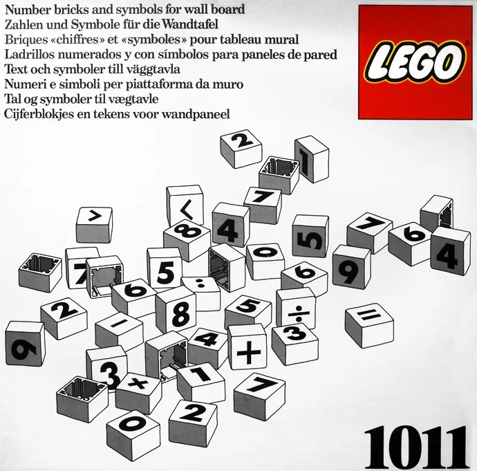 LEGO 1011 Briques Chiffres/Symboles - prix | Brick Broker