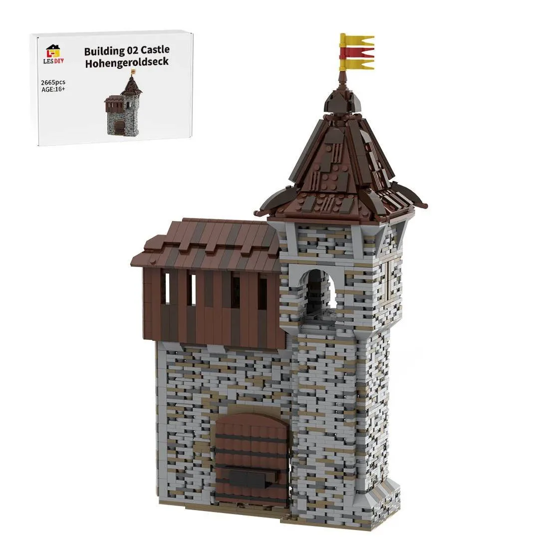 LesDiy Bâtiment 02 Château Hohengeroldseck - Chemin entre les portes (LESDIY-3626203) - prix | Brick Broker