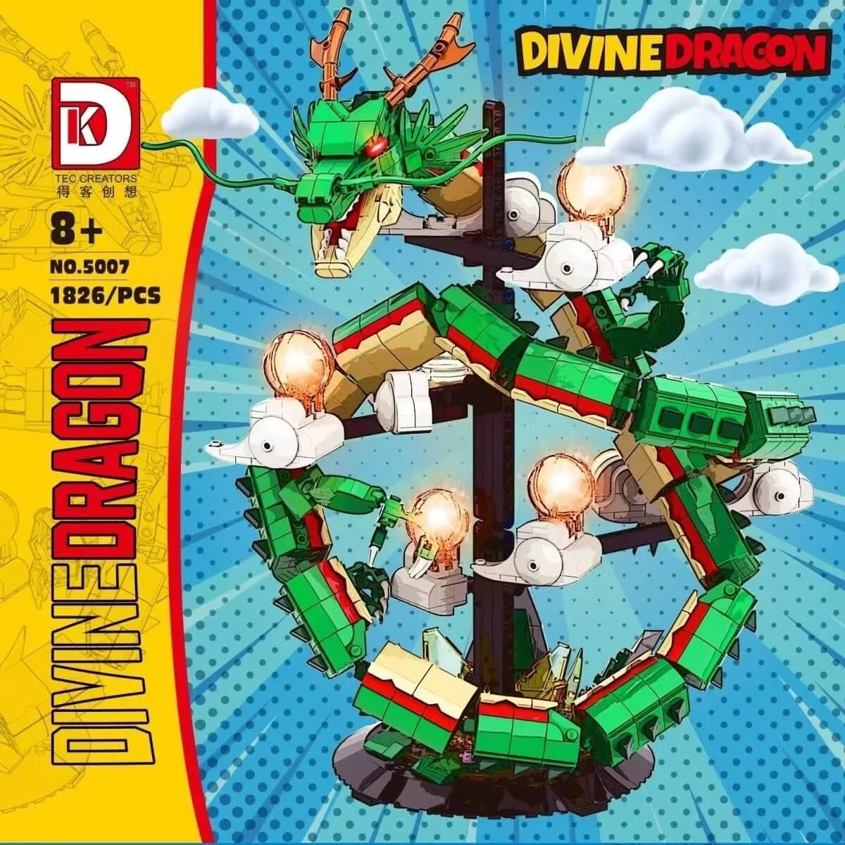 DK Dragon Divin (DK-5007) - prix et où acheter | Brick Broker
