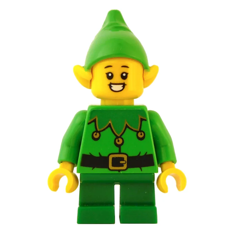 Elf - Bright Green Torso, Green legs, Bright… — minifigurine LEGO | Brick Broker