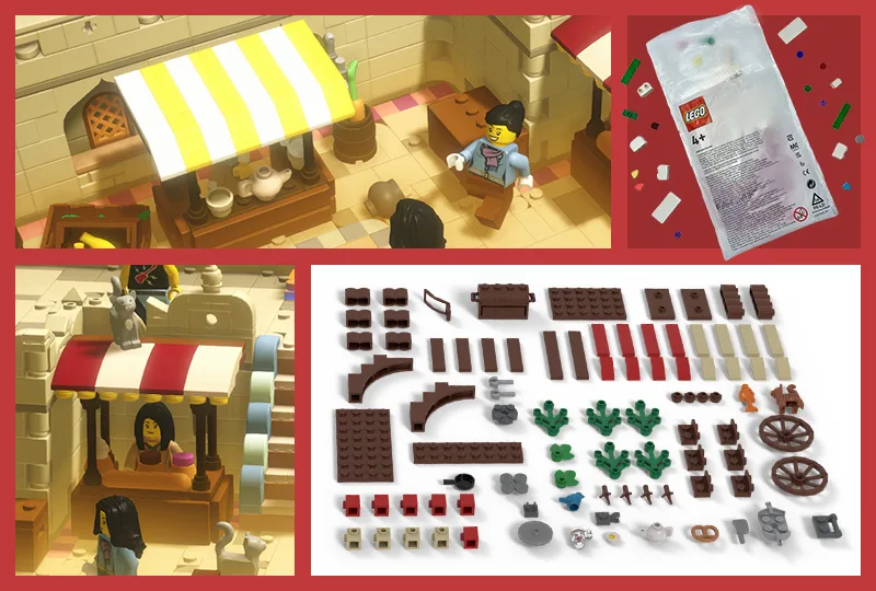 LEGO Étal de Marché du Désert (EG00016-1) - prix | Brick Broker