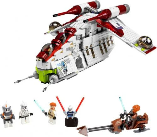 LEGO 7676 Vaisseau d'attaque de la République - prix | Brick Broker